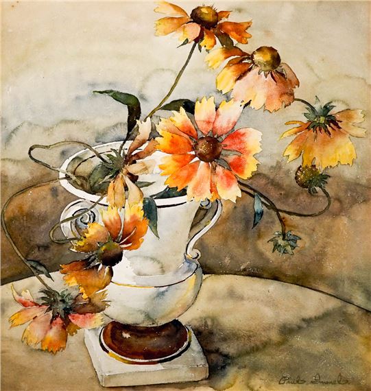 Paul Immel (1896-1964) Original Watercolor - Paul Immel