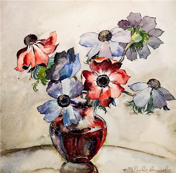 Paul Immel (1896-1964) Original Watercolor - Paul Immel