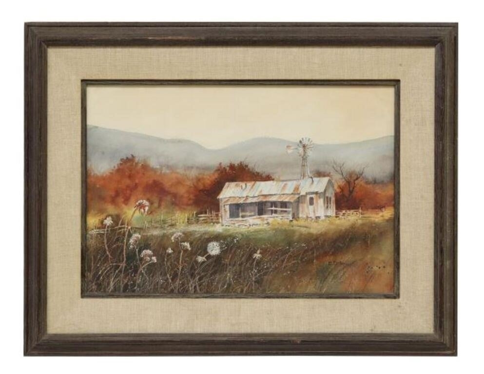 Edith Maskey Dandelion Barn MutualArt