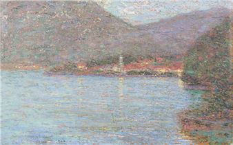 Torno (Lago del Como) - Vittore Grubicy de Dragon