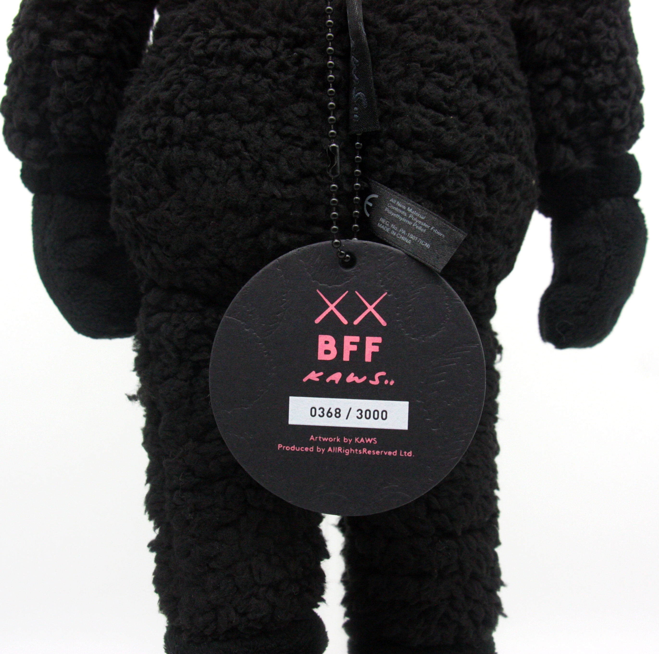 Bff Plush Doll (black) by KAWS