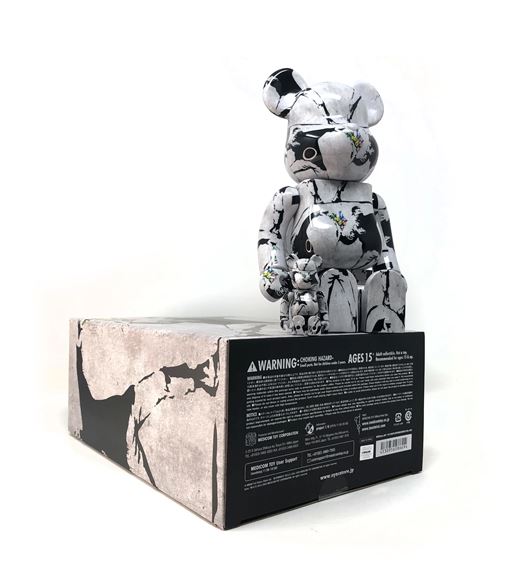 BE@RBRICK FLOWER BOMBER 100% 400%