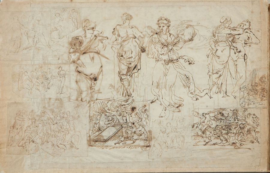 Antoine Rivalz | Study sheet | MutualArt