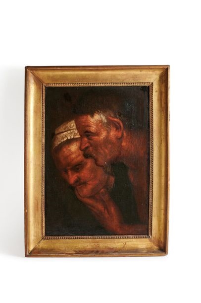 Two heads by Peter Paul Rubens