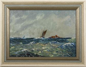 Boats at Sea - Johann Heinz Mindermann