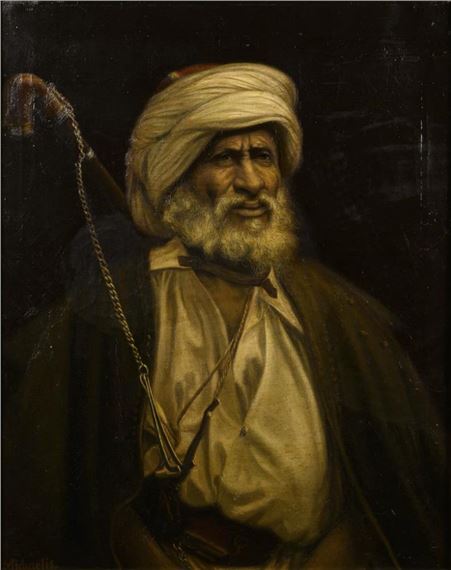 Picture of a Bedouin - Arthur Michaelis