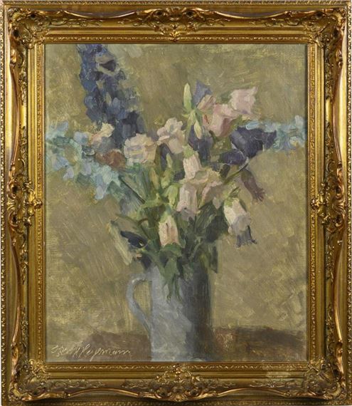 Still life by Oskar H. Hagemann