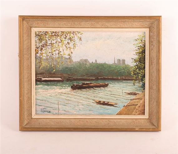 PARIS-LA SEINE by Robert Giovani