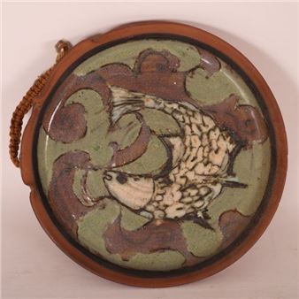 SMALL FISH LANDSCAPE PLAT - Mary Ann Wurst
