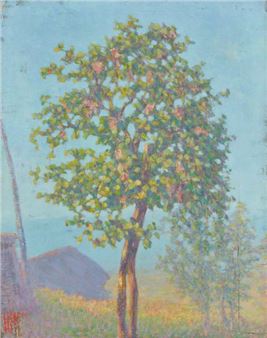 Tree in bloom - Charles Philippe Blache