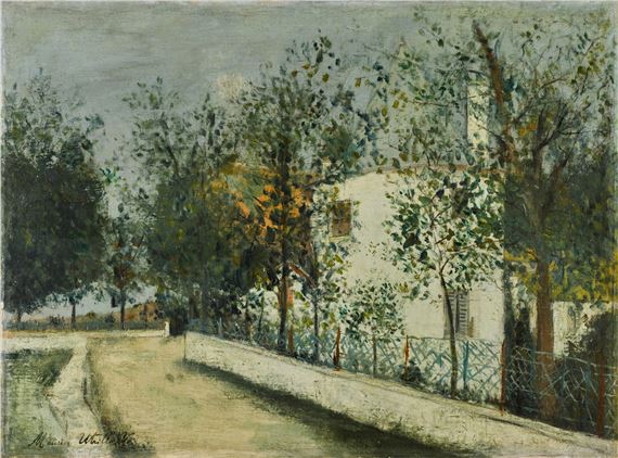 Suresnes (Haut-de-Seine) by Maurice Utrillo, circa 1912-1914
