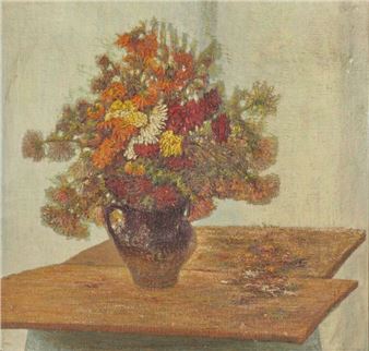 Study of various flowers - Charles Philippe Blache