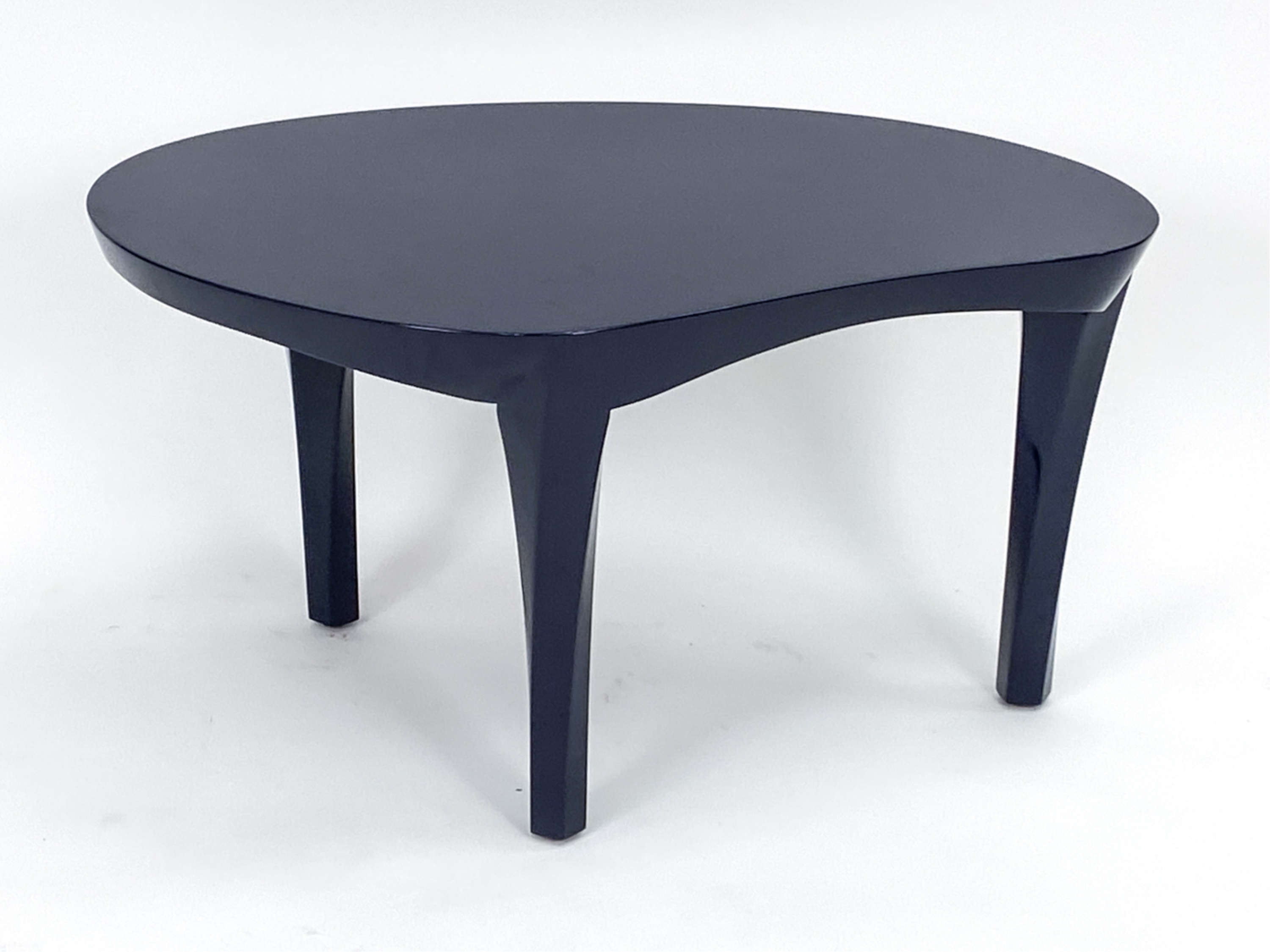 Dakota Jackson | Two-piece cocktail table set in dark purple-blue ...