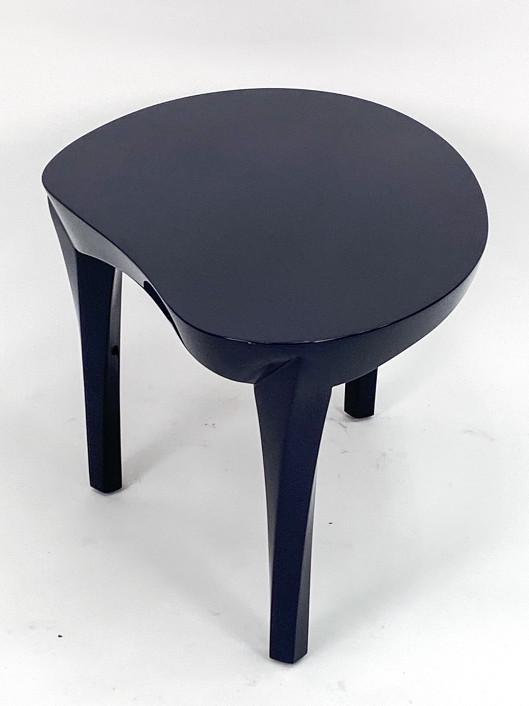 Dakota Jackson | Two-piece cocktail table set in dark purple-blue ...