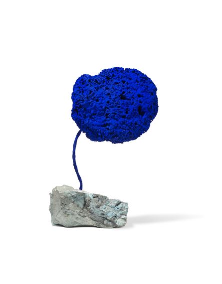 Yves Klein, Untitled Blue Sponge Sculpture (SE 238), 1959