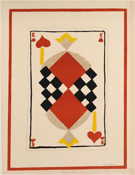 ROI DE CŒUR, CIRCA 1970 by Sonia Delaunay, circa 1970
