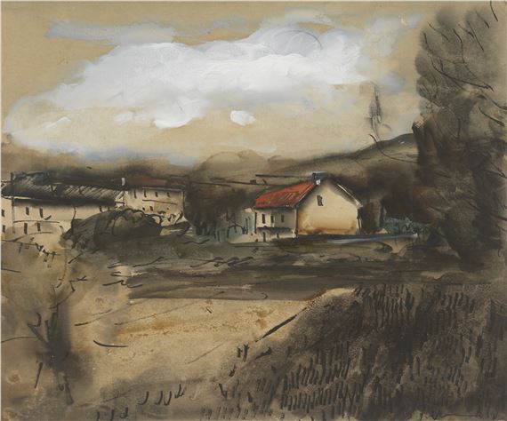Le Village by Maurice de Vlaminck