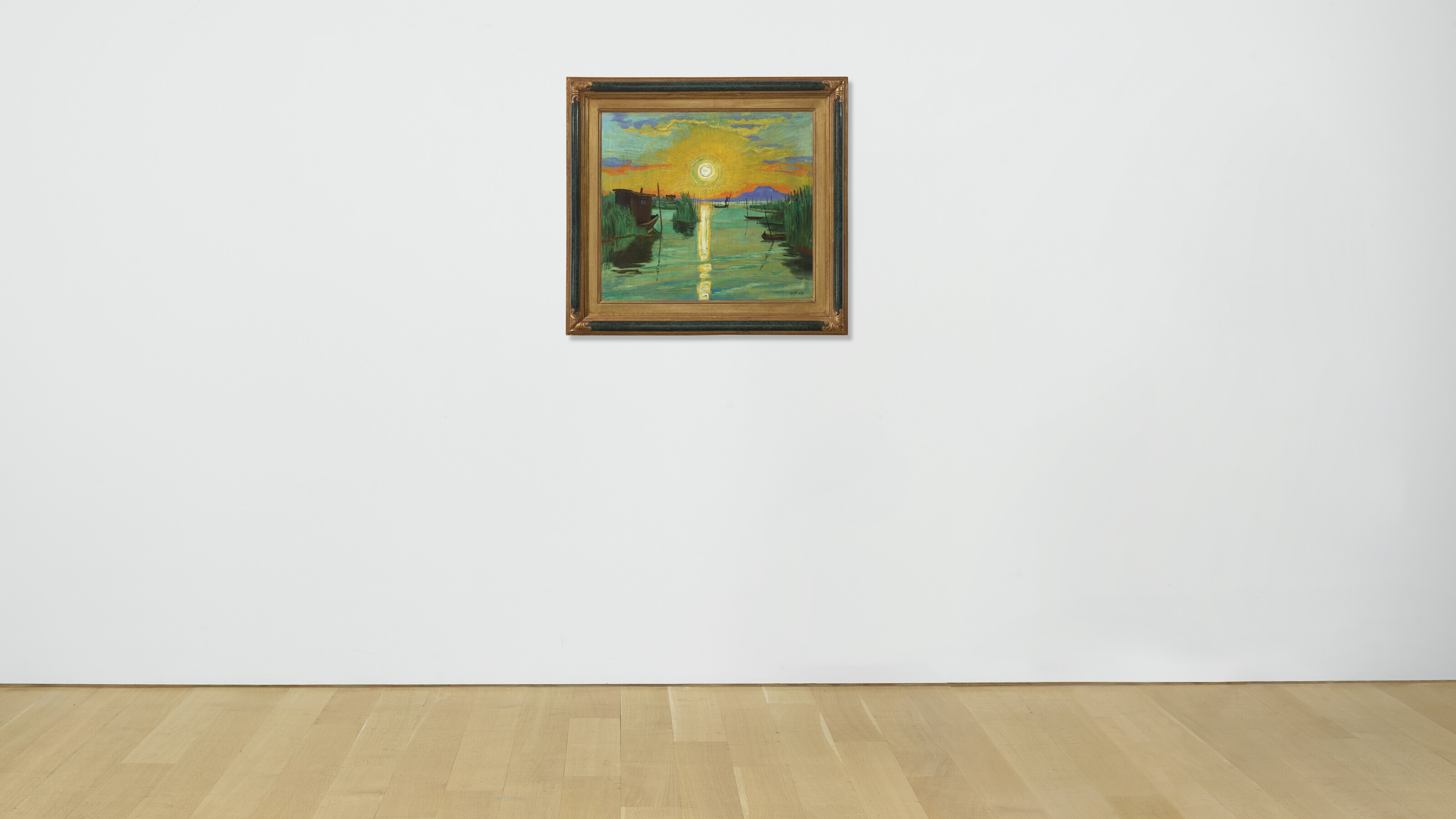 Artwork by Max Pechstein, Morgensonne, Made of oil on canvas