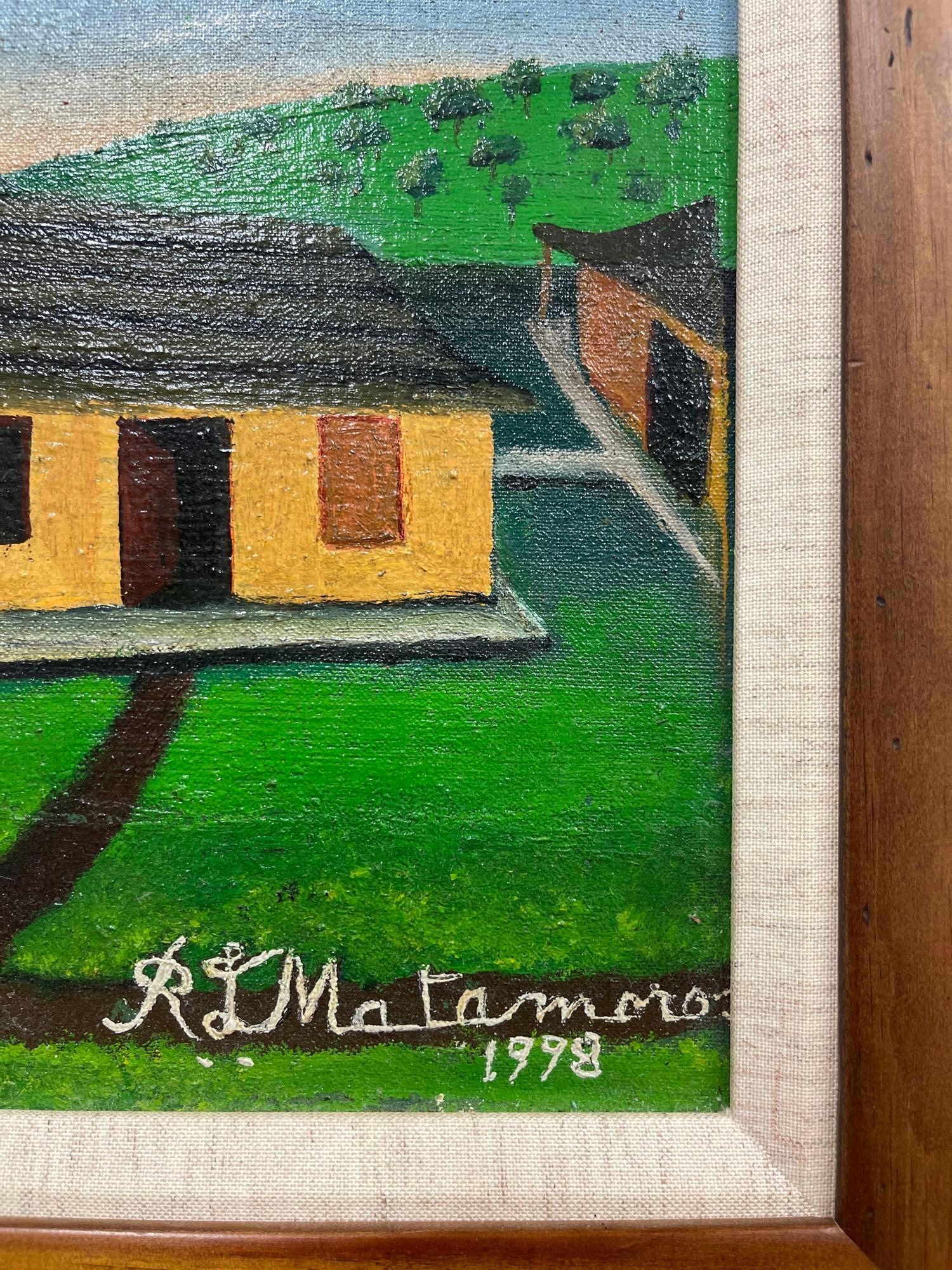 Artwork by Ruperto Jay Matamoros, Oil on board untitled, Made of Oil on board