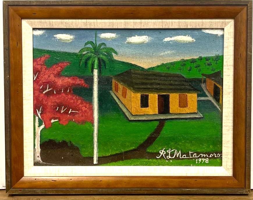 Artwork by Ruperto Jay Matamoros, Oil on board untitled, Made of Oil on board