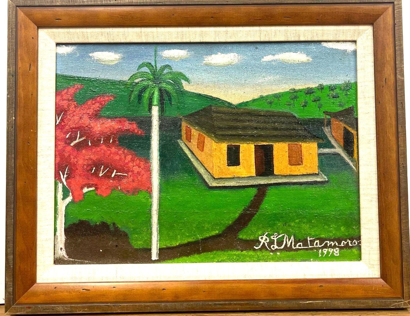 Artwork by Ruperto Jay Matamoros, Oil on board untitled, Made of Oil on board