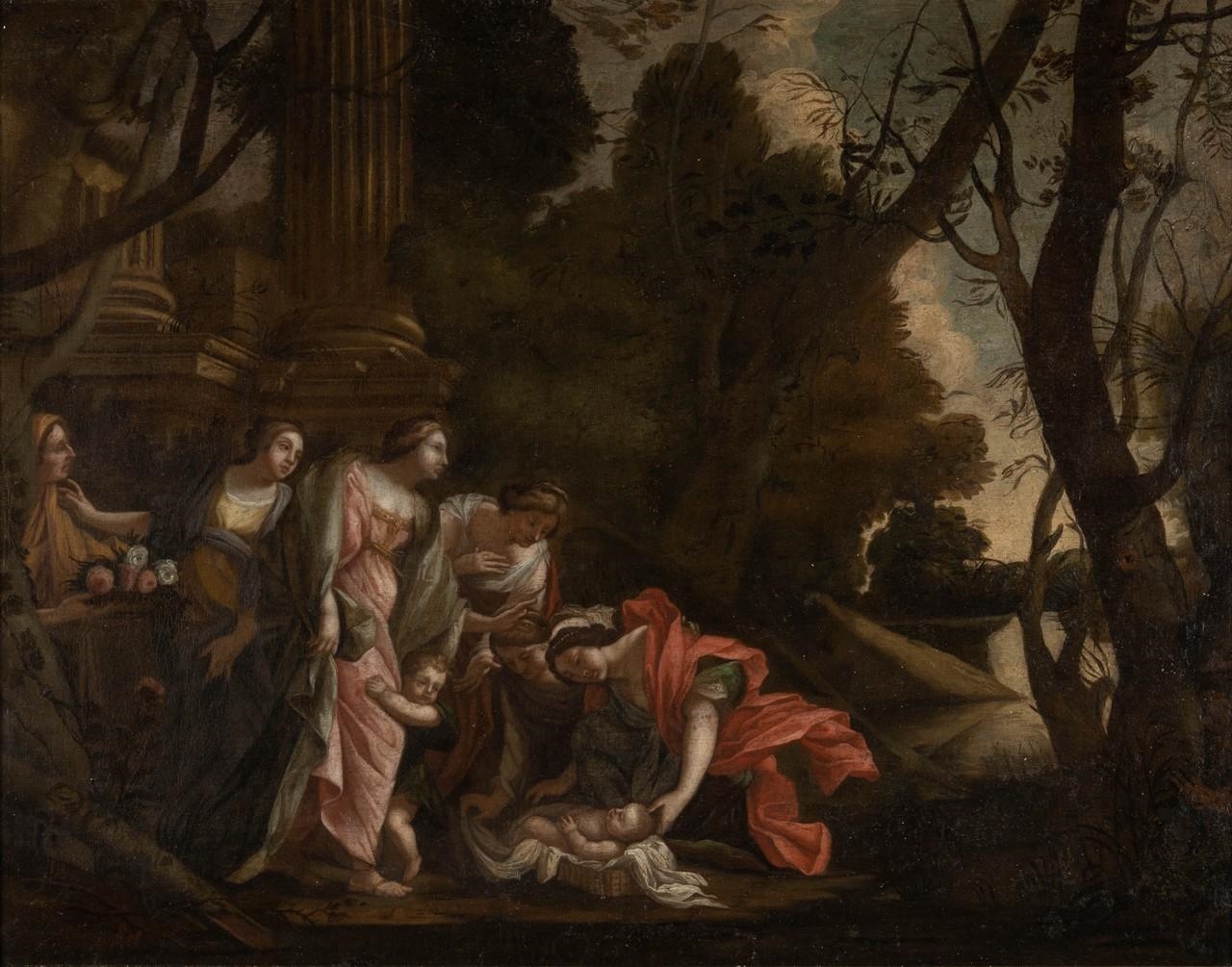 Italian School, 19th Century | Moses Rescued from the Nile (19) | MutualArt