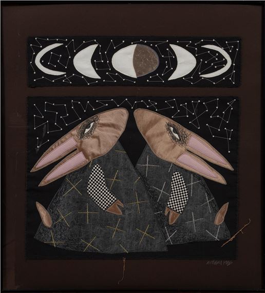 Chris Roberts-Antieau | Stargazing Rabbits (1986) | MutualArt