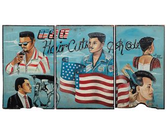 "Barbershop Triptych" - Professor Justice Ofori