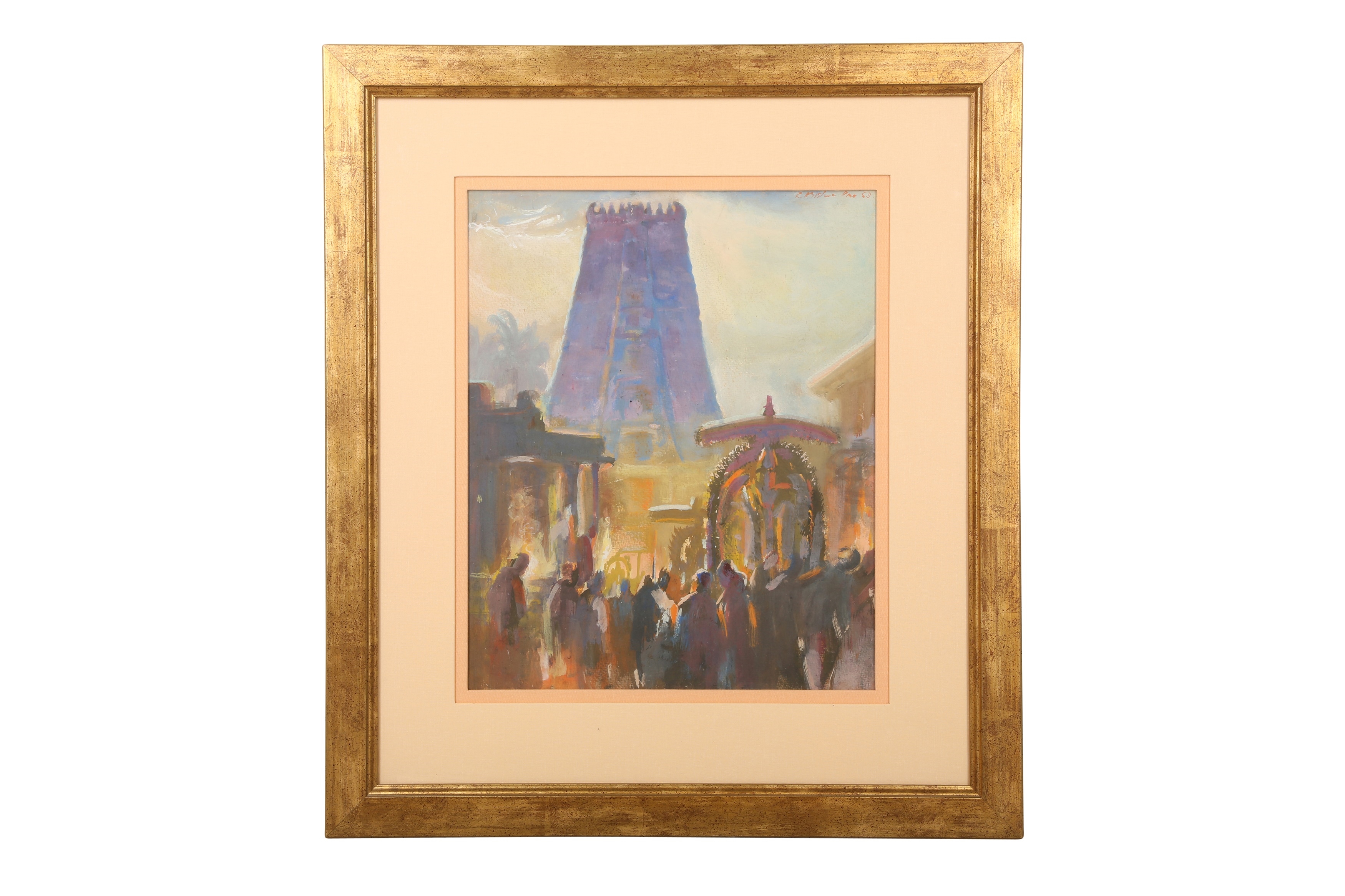R. Krishna Rao | Indian Streets | MutualArt