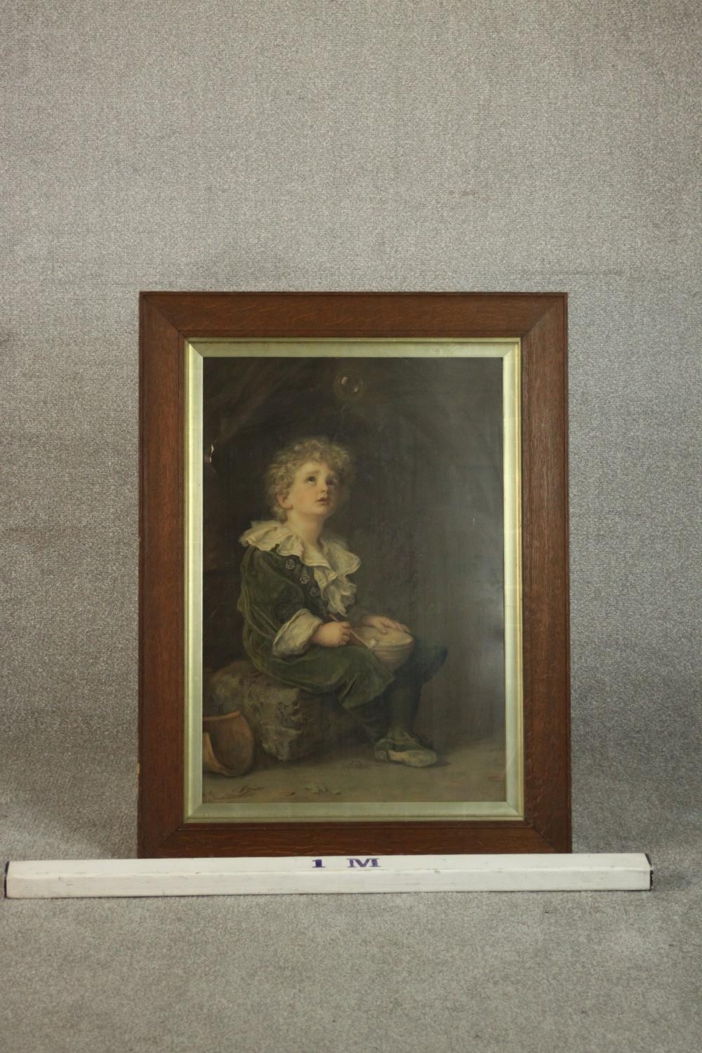 Sir John Everett Millais framed colour print of Bubbles MutualArt