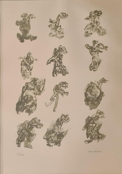 Lithographie Ancienne – Poster Les Cycles Michaux – CirréCulez – Photo D'époque 1800s