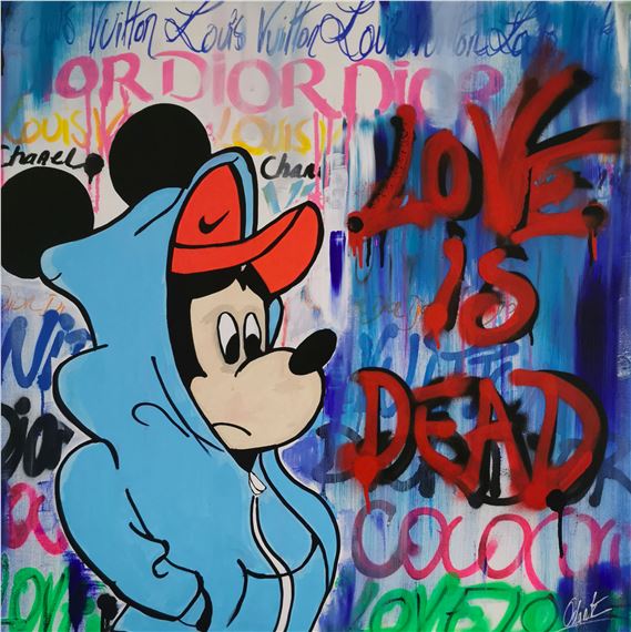 Love is Dead by Odart, 2021