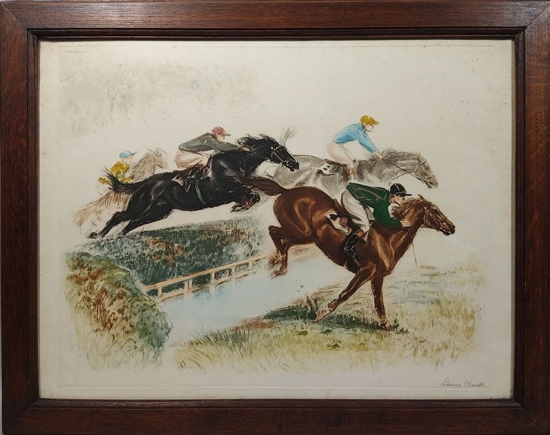 Louis Claude Steeple chase MutualArt