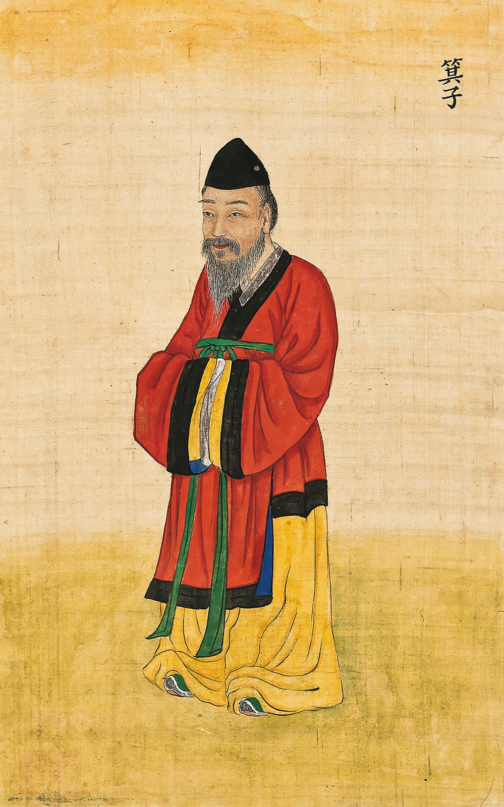 Chae Yong-Shin | 기자 초상(箕子 肖像) (1914) | MutualArt