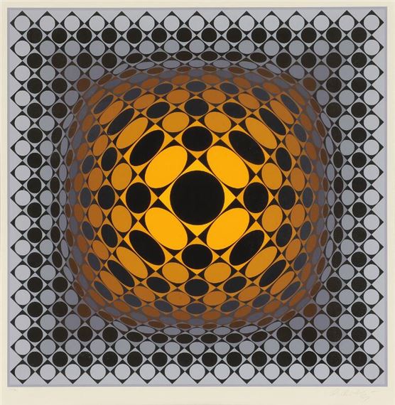 Vega Sakk by Victor Vasarely, 1971