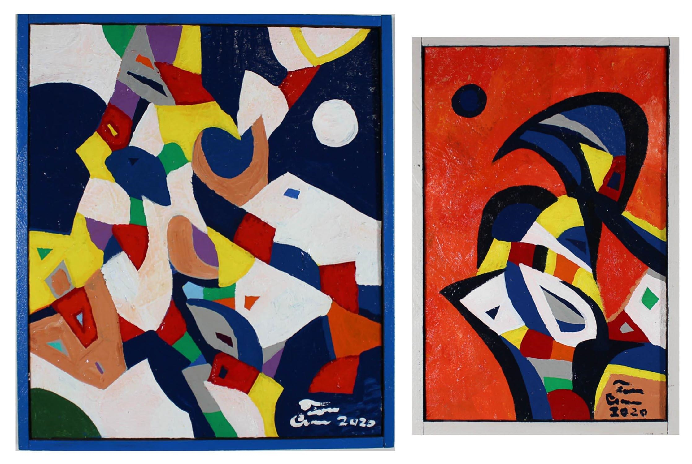 Tom Cramer | TOM CRAMER TWO OILS ON CANVAS | MutualArt