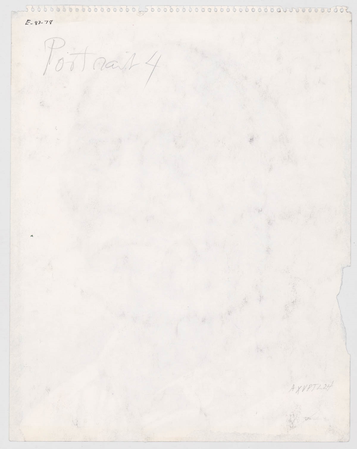 Artwork by Arthur Kodwat, Untitled, Made of charcoal drawing on paper