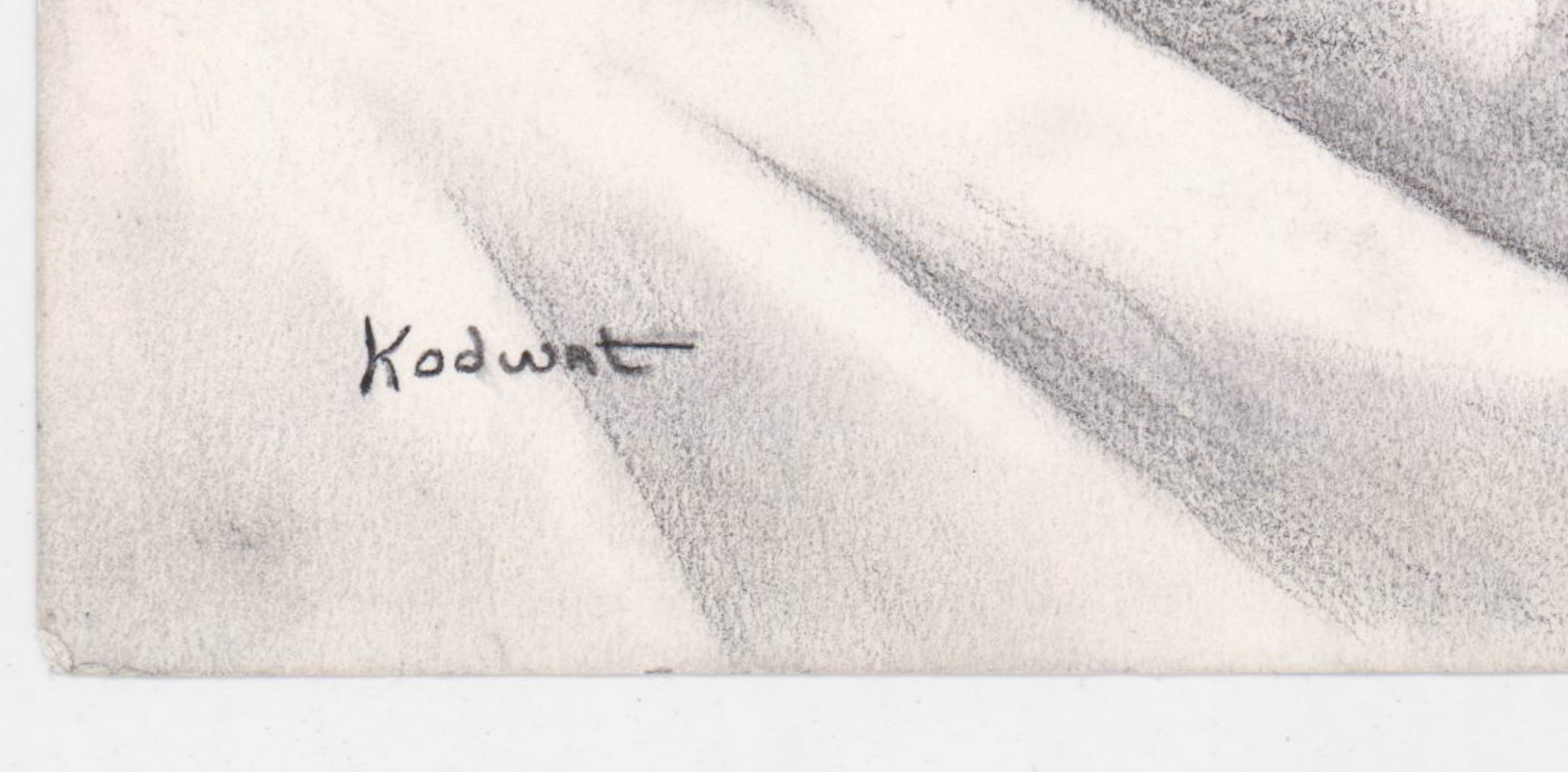 Artwork by Arthur Kodwat, Untitled, Made of charcoal drawing on paper