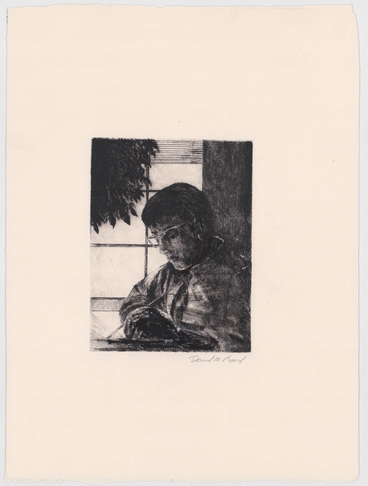 Artwork by David Baird, Nine (9) etchings, Made of Etchings