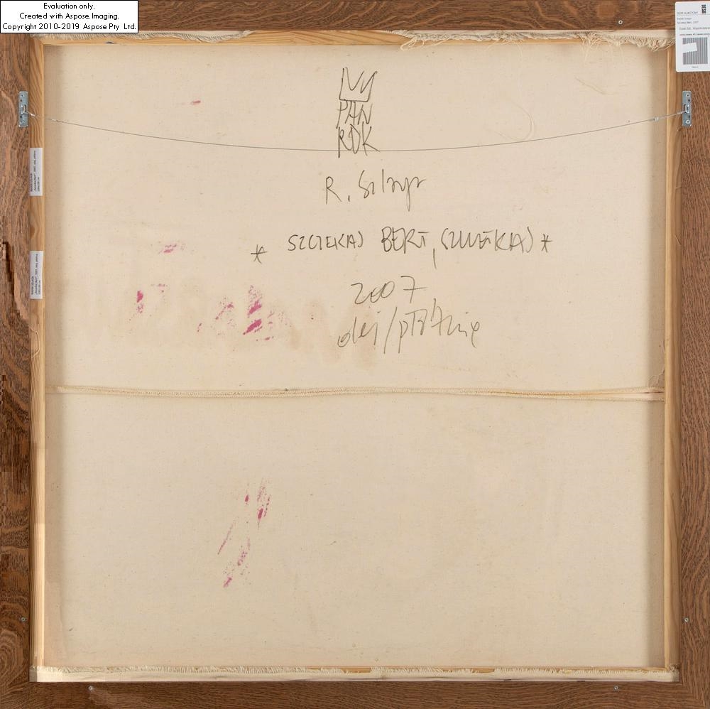 Artwork by Radek Szlaga, Bark Bert, Made of oil/canvas