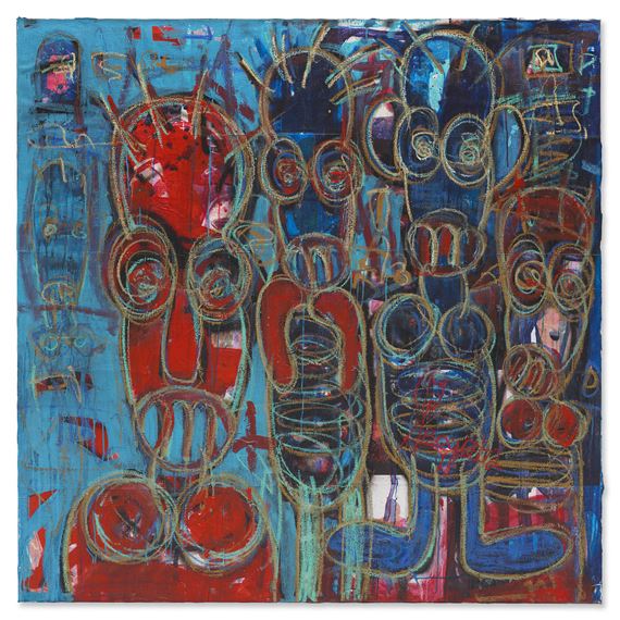 Untitled by Aboudia, Executed in 2017