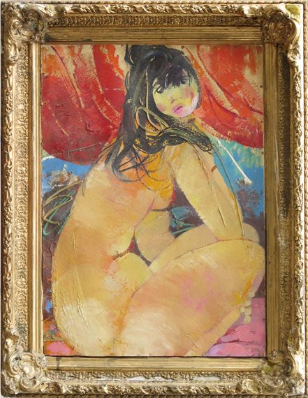 Sievietes portrets by Jānis Pauļuks