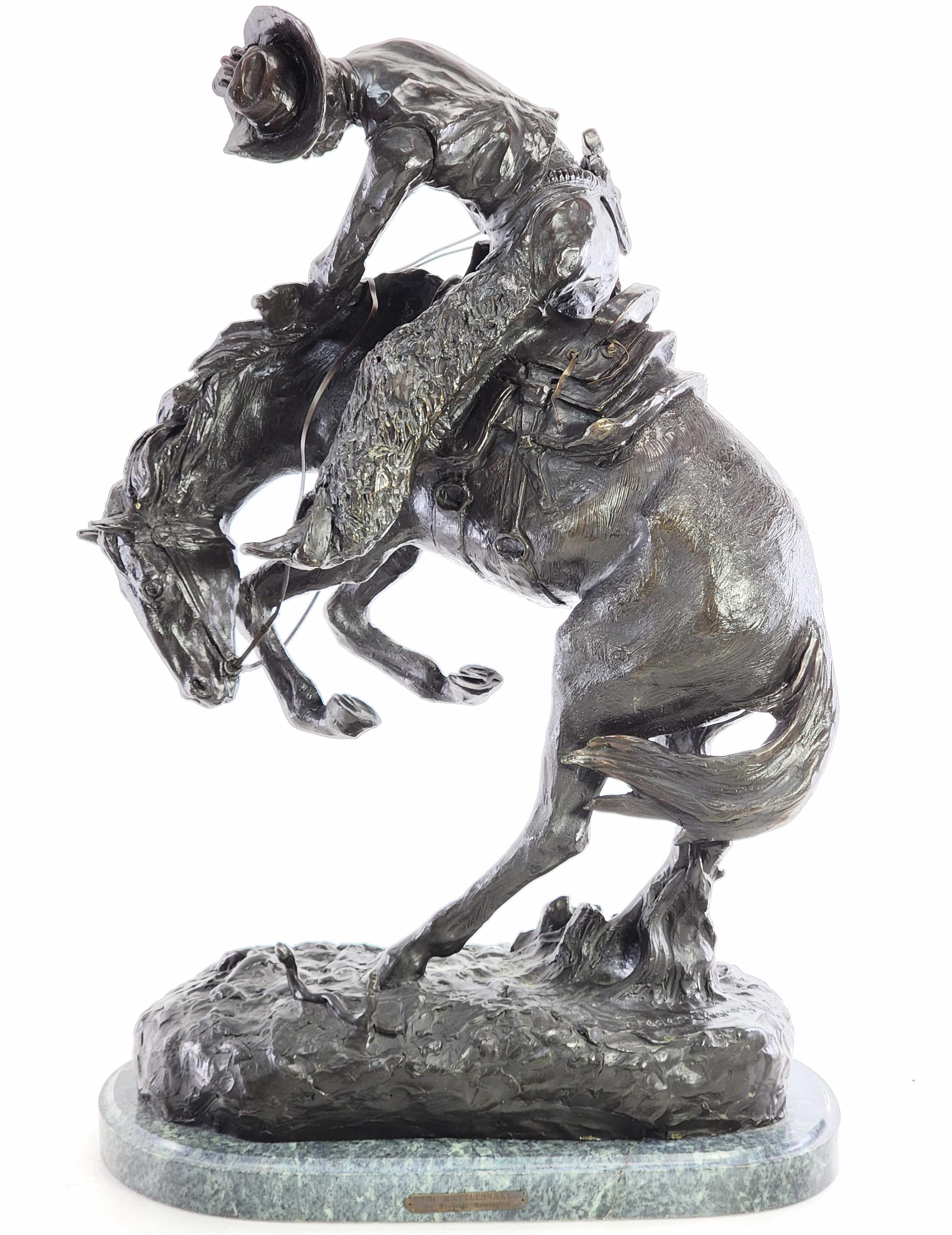 Frederic Remington Frederick Remington Bronze Sculpture MutualArt