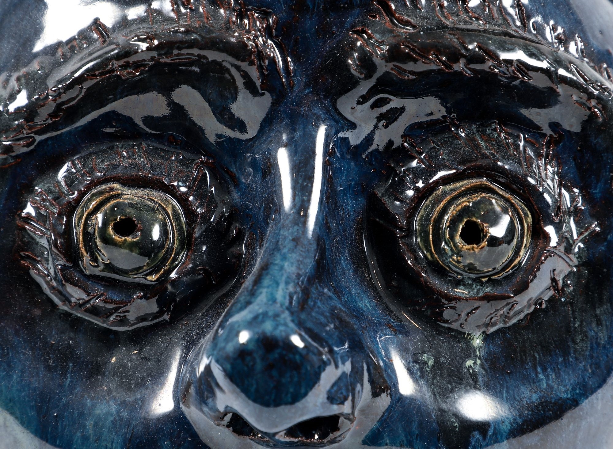 Artwork by Bobby Ferguson, 70th Birthday Face Jug