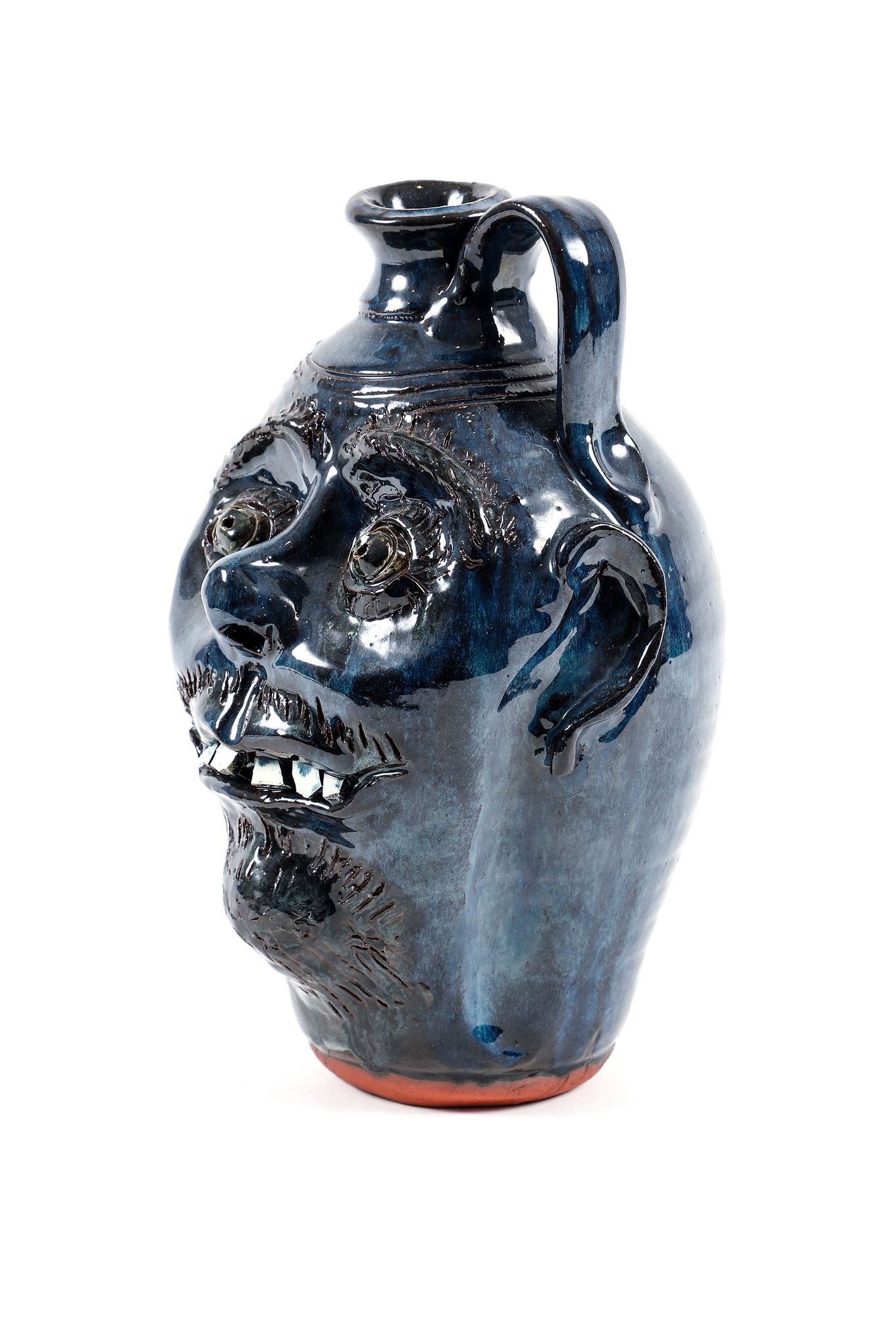 Artwork by Bobby Ferguson, 70th Birthday Face Jug