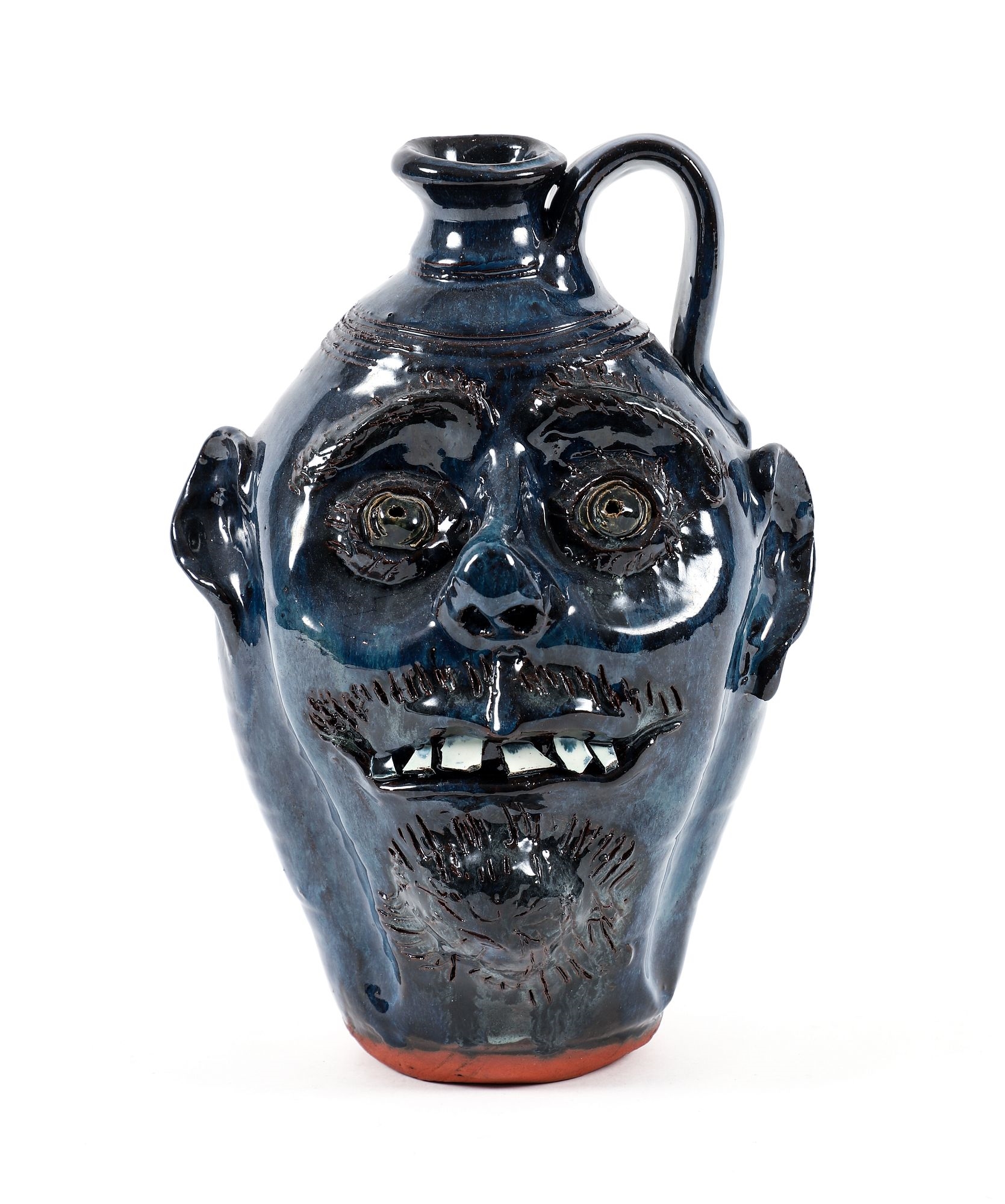 Artwork by Bobby Ferguson, 70th Birthday Face Jug