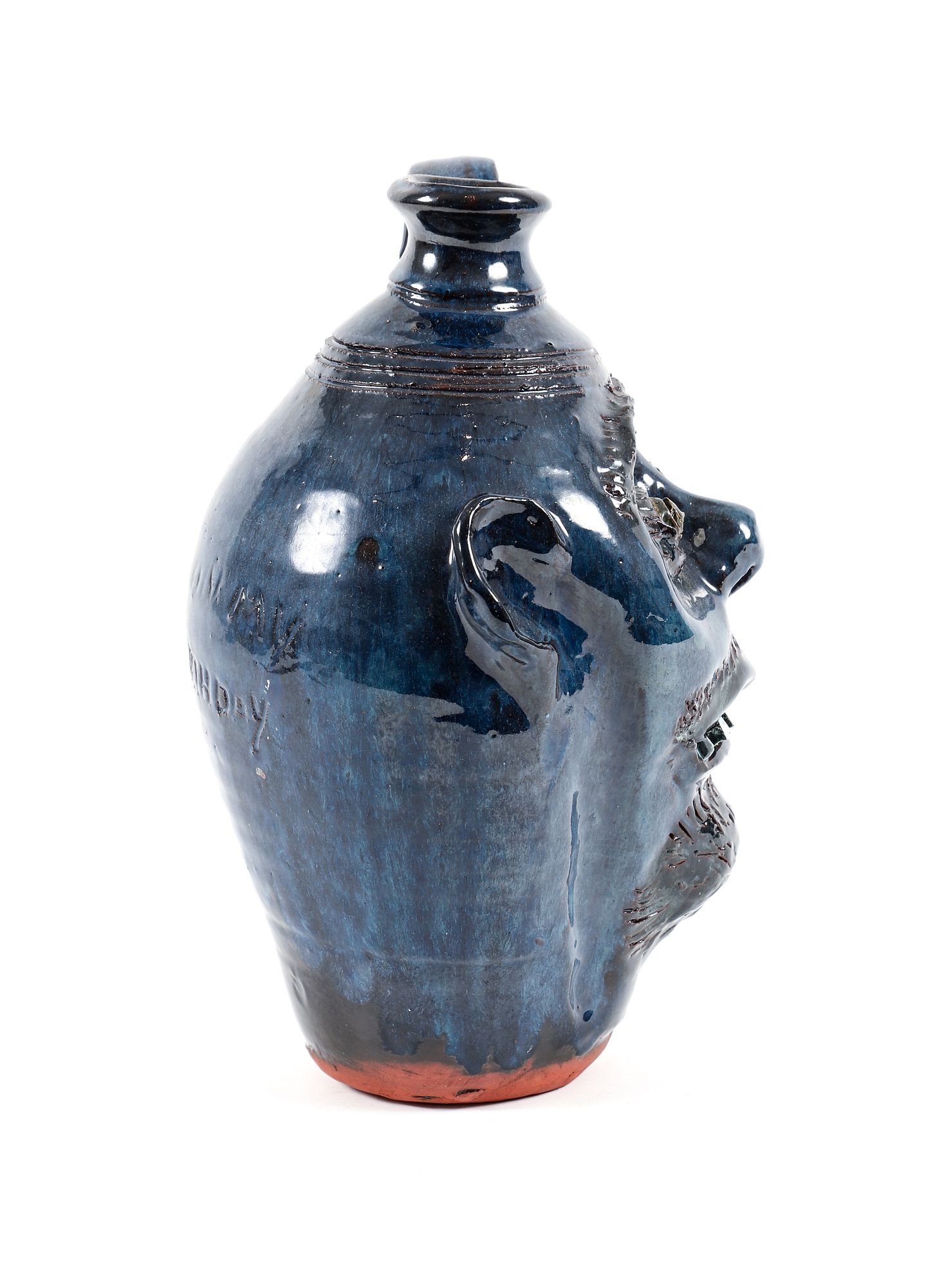 Artwork by Bobby Ferguson, 70th Birthday Face Jug