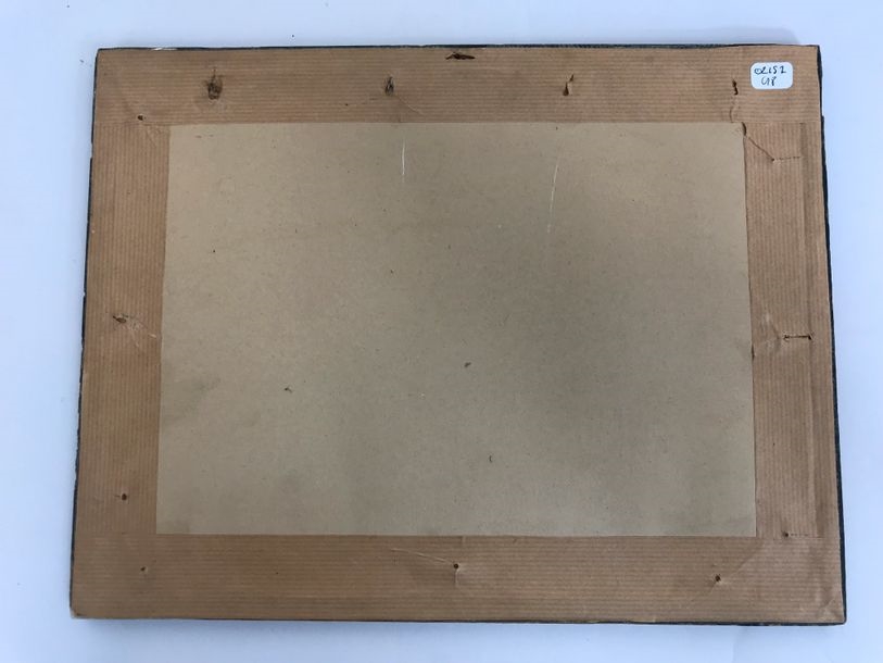 Artwork by Jean Viboud, Engraving signed at the bottom right, Made of engraving