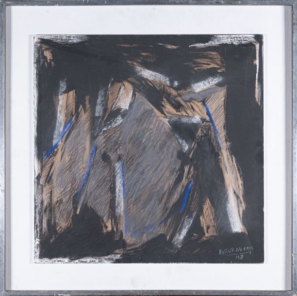 Artwork by Maxime Darnaud, T7, Made of gouache