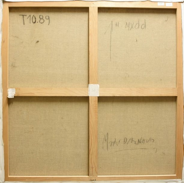 Artwork by Maxime Darnaud, T10, Made of Oil on canvas